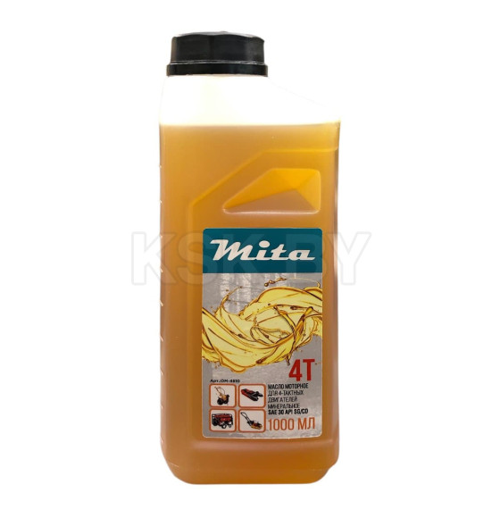 Масло моторное Mita для 4-тактных двигателей минеральное SAE 30 SG/CD 1л,