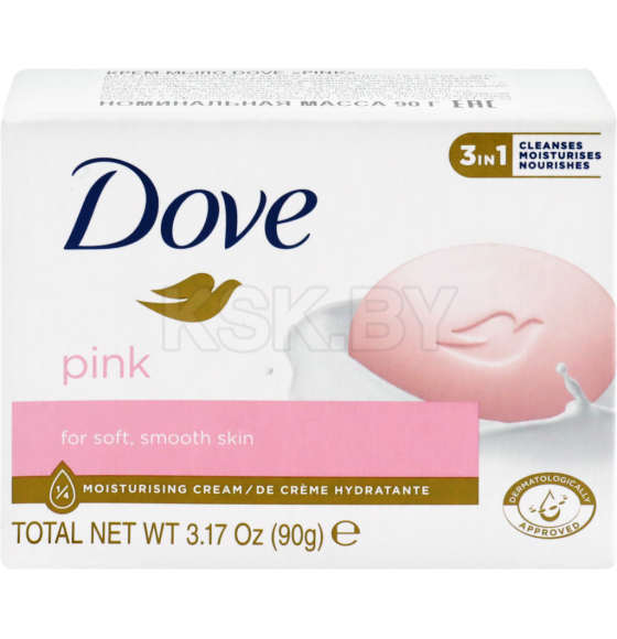 Увлажняющее крем-мыло Dove Pink 90 г.