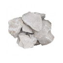 Камень для саун "Белый кварцит" колотый 20 кг