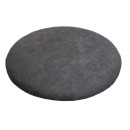 Чехол на табурет MATEX VELOURS. Размер: 40x40 Цвет: Светло-серый (57-437) 