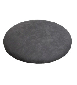 Чехол на табурет MATEX VELOURS. Размер: 40x40 Цвет: Светло-серый