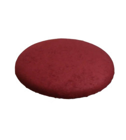 Чехол на табурет MATEX VELOURS. КОМПЛЕКТ 4 ШТ.. Размер: 40x40 Цвет: бордовый