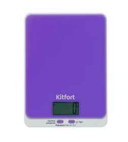 Весы кухонные Kitfort KT-803-6 (фиолетовые)