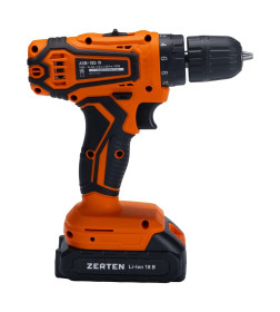 Дрель-шуруповерт аккумуляторная ZERTEN ASB-18S