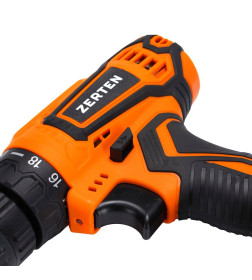 Дрель-шуруповерт аккумуляторная ZERTEN ASB-18S