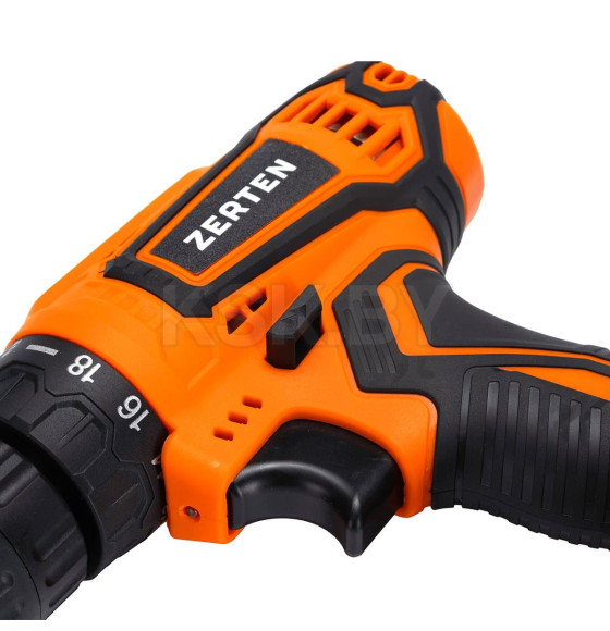 Дрель-шуруповерт аккумуляторная ZERTEN ASB-18S (ZASB-18S) 
