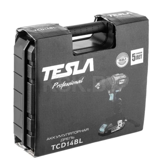 Дрель-шуруповерт аккумуляторная TESLA TCD14BL (840368)