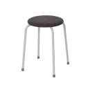 Табурет круглый "Пенек легкий 180" с ЛДСП, цвет коричневый/белый (Т 270 ЛК) 