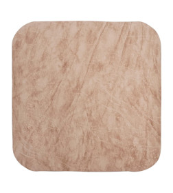 Табурет квадратный "Пенек легкий 184" с ЛДСП 460х460х470мм, цвет бежевый