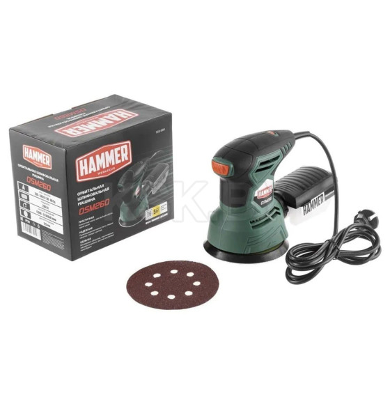 Шлифмашина эксцентриковая Hammer Flex OSM260 (576781)