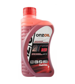 Масло моторное для двухтактных двигателей ONZOIL Profi 2T Red 0,9 л