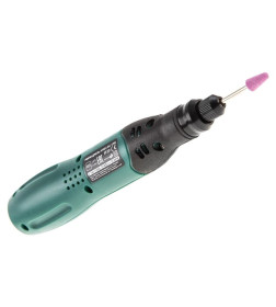 Шлифмашина прямая аккумуляторная (гравер) с набором Hammer Flex AMD3.6Li USB