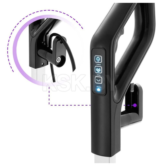 Пылесос паровой вертикальный Kitfort KT-575-1 (2 в 1) (KT-575-1) 