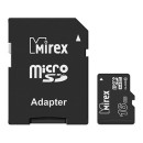 Карта памяти MicroSDHC 16Gb Class 10 (с адаптером) MIREX 13613-AD10SD16 (13613-AD10SD16) 
