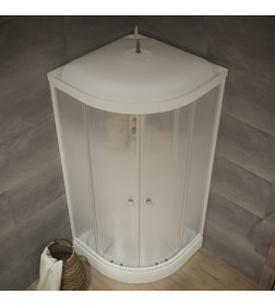 Кабина душевая Triton ЛАЙТ А3 ДН4 (Градиент) 100х100 поддон 17см.