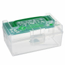 Контейнер для аптечки 0,8 л с вкладышем 170x108x78 мм "Аптечка дорожная" Полимербыт 4330903 (4330903) 