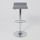 Стул барный SLIM, серая ткань XC188-5/хром (111786) 
