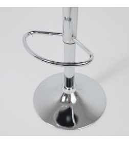 Стул барный SLIM, серая ткань XC188-5/хром