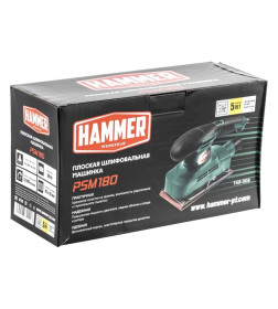 Шлифмашина вибрационная Hammer Flex PSM180