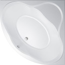 Ванна акриловая Triton Грация 140 NEW 1400х1400 мм, в комплекте с каркасом, сифоном (Щ000001490)