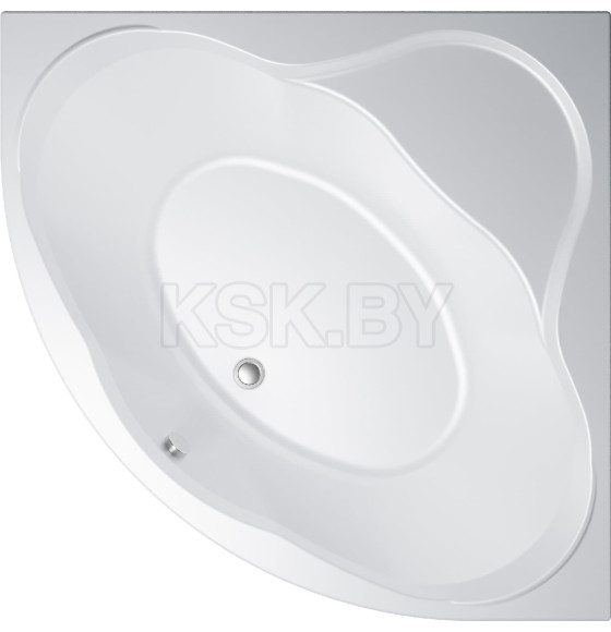 Ванна акриловая Triton Грация 140 NEW 1400х1400 мм, в комплекте с каркасом, сифоном (Щ000001490)