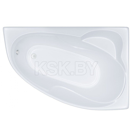 Ванна акриловая Triton Кайли левая NEW 1500 x 1000 мм, в комплекте с каркасом, сифоном (Щ000001078) 