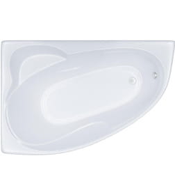 Ванна акриловая Triton Кайли правая NEW 1500 x 1000 мм, в комплекте с каркасом, сифоном