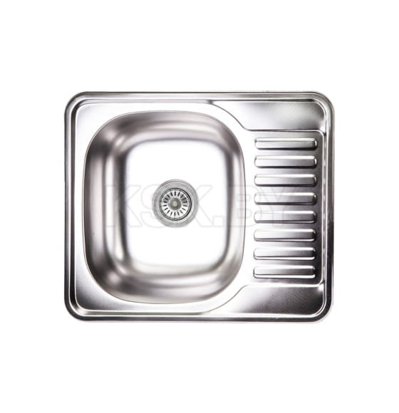 Мойка из нержавеющей стали  AKS декор 580*480 0.8 мм. (10993) 