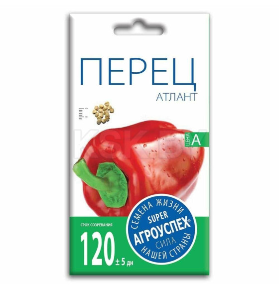 Перец АТЛАНТ среднеспел.крупный *0,3 гр семена