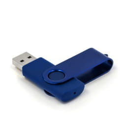 Флеш-накопитель 256GB USB 2.0 FlashDrive Mirex SWIVEL DEEP BLUE 13600-FMUSB256