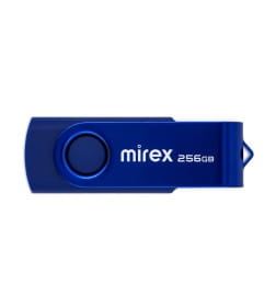 Флеш-накопитель 256GB USB 2.0 FlashDrive Mirex SWIVEL DEEP BLUE 13600-FMUSB256