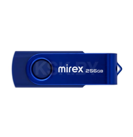 Флеш-накопитель 256GB USB 2.0 FlashDrive Mirex SWIVEL DEEP BLUE 13600-FMUSB256 (13600-FMUSB256) 
