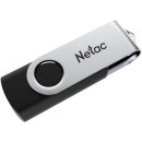 Флеш-накопитель 32GB USB 2.0 FlashDrive (пластик/металл) Netac U505 NT03U505N-032G-20BK (NT03U505N-032G-20BK) 