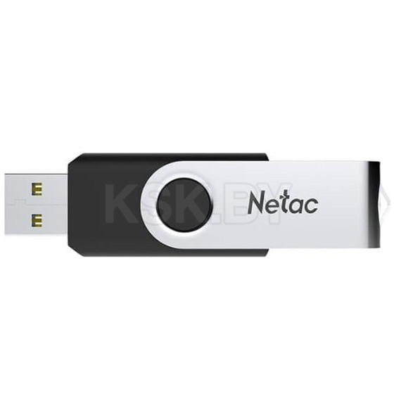 Флеш-накопитель 32GB USB 2.0 FlashDrive (пластик/металл) Netac U505 NT03U505N-032G-20BK (NT03U505N-032G-20BK) 
