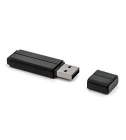 Флеш-накопитель 8GB USB 2.0 FlashDrive Mirex LINE BLACK 13600-FMULBK08