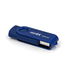 Флеш-накопитель 512GB USB 3.0 FlashDrive Mirex SWIVEL DEEP BLUE 13600-FM3BS512