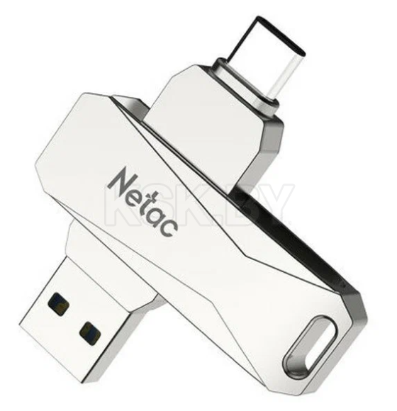 Флеш-накопитель 512GB USB 3.0+TypeC FlashDrive Netac U782С NT03U782C-512G-30PN (NT03U782C-512G-30PN) 
