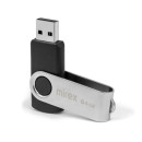 Флеш-накопитель 64GB USB 2.0 FlashDrive Mirex SWIVEL BLACK 13600-FMURUS64 (13600-FMURUS64) 