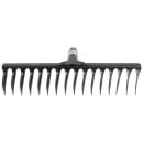 Грабли витые 16 зубьев "Рельсовая сталь" клепаные 4620754458580