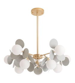Люстра на штанге Arte Lamp PEACOCK A1369SP-10GY