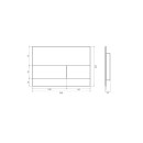 Кнопка для инсталляции Axus 097TB Super Slim (черный) (097TB) 