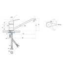 Смеситель для мойки СЛАВЕН СЛ-ОД-П20 (СЛ-ОД-П20) 