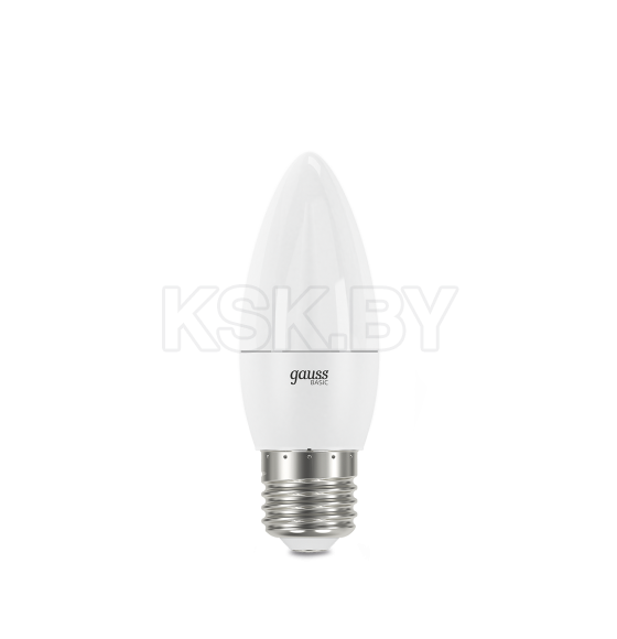 Лампа Gauss Basic LED-M C37 5W 450lm 4000K E27 LED 1/10/100 (10302252) 