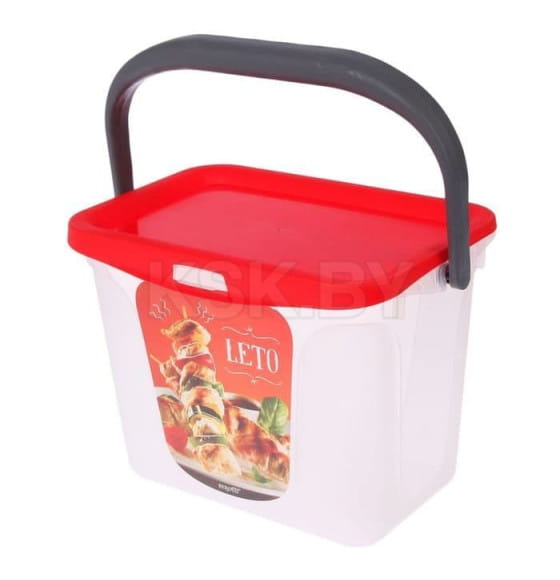 Емкость для шашлыка Leto 6 л (роза) BEROSSI ИК 36146000 (ИК 36146000) 