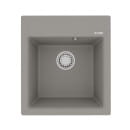 Мойка кухонная из кварцгранита грей Lemark HANKA 450 (9910009) 