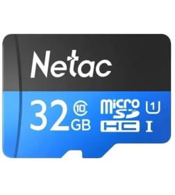 Карта памяти MicroSDHC 32GB U1/C10 Netac P500 Standard NT02P500STN-032G-S