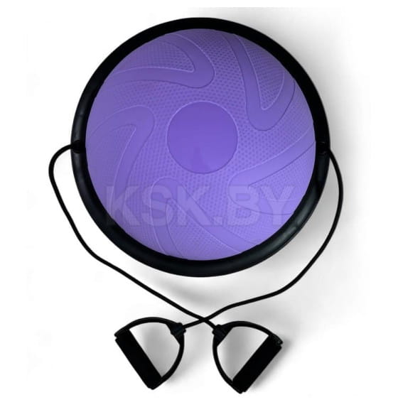 Балансировочная платформа Calviano Bosu Ball 46см фиолетовый