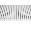 Поликарбонат сотовый  4мм "Скарб-Про" Люкс Прозрачный 2,1х6м пл. 0,8 кг/мкв