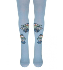 Колготки детские 3280 Брестские KIDS (рисунок), р. 104-110,56-60,15-16 рис.4105 СЕРО-ГОЛУБОЙ