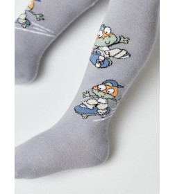 Колготки детские 3280 Брестские KIDS (рисунок), р. 104-110,56-60,15-16 рис.4105 СЕРО-ГОЛУБОЙ